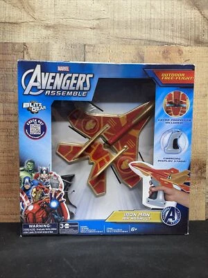 RARO MARVEL Avengers ENSAMBLAR Avión Planeador IRON MAN ASALTO AÉREO Foto 1 de 4