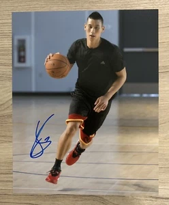 Jeremy Lin Signed Autographed 8x10 Photo NBA Basketball New York Knicks - Picture 1 of 1