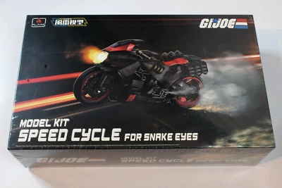 G.I. Joe Speed Cycle (for Snake Eyes) Furai Model Kit Flame Toys - Gi Joe Foto 1 de 4