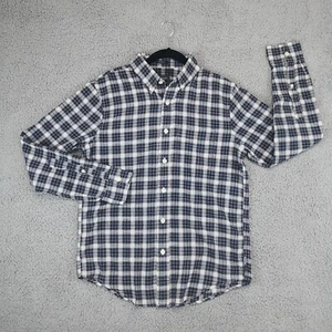 Abercrombie & Fitch Mens Shirt Blue Size Small Plaid Muscle Long Sleeve Cotton - Imagen 1 de 12