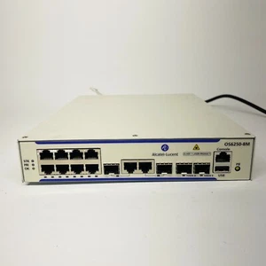 Alcatel Lucent OS6250-8M Managed 8-Port 10/100 2-Ports SFP Layer 2+ Switch - Picture 1 of 8