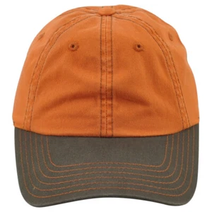 Gorra American Needle Relajada en Blanco Sólido Naranja Marrón Ajustable Adultos - Imagen 1 de 4