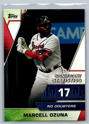 2021 Topps #SS-15 Marcell Ozuna Significant Statistics NrMt-Mint - Image 1 of 2