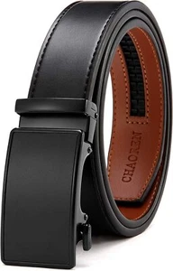 Mens Belt, CHAOREN Ratchet Belt Dress with 1 3/8" Genuine Leather, Jeans Belt wi - Picture 1 of 49