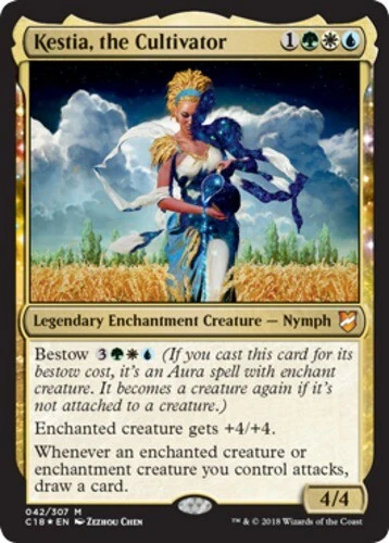 Commander 2018 - Kestia, the Cultivator - Foil - Image 1 of 1