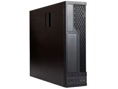 In-Win CE685.FH300TB3 Case mATX Slim Desktop BK 300W 1 1 (1) Bays USB3.0 HD Audi - Image 1 of 4