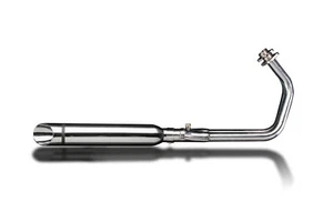 Delkevic 2-1 Exhaust Kawasaki Vulcan S 16" Round Muffler Slash Cut Tip 15-21 - Bild 1 von 4