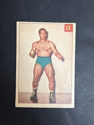 Parkhurst Wrestling Paul Baillargeon #13 1954-55 Foto 1 de 2