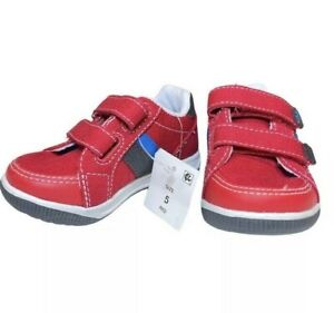 Surprize by Stride Rite Shoes Toddler Boys Tanner Size 4 Red New In Box