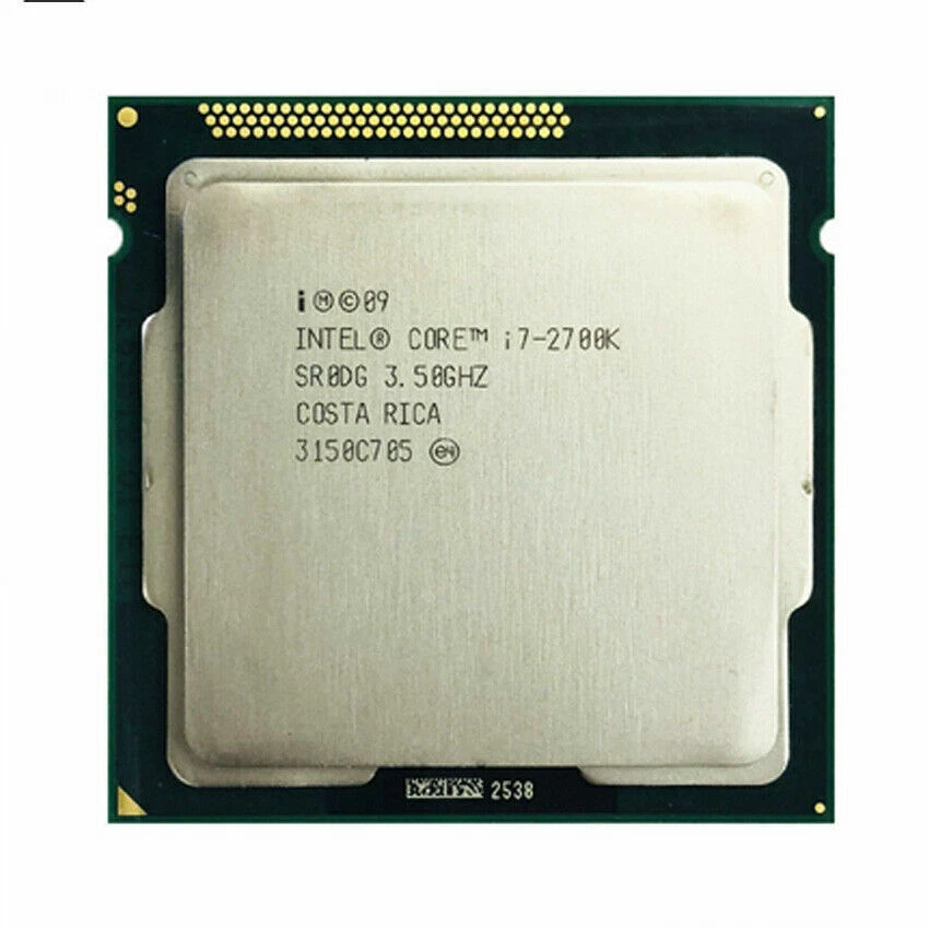 Intel Core i7-2700K CPU Quad Core 8-Thread 3.5GHz 8M SR0DG LGA 1155 Processor - Bild 1 von 1