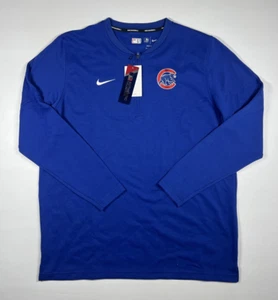 Nike Authentic Collection Chicago Cubs Game Time 1/4 Zip Pullover XL NWT - Picture 1 of 2