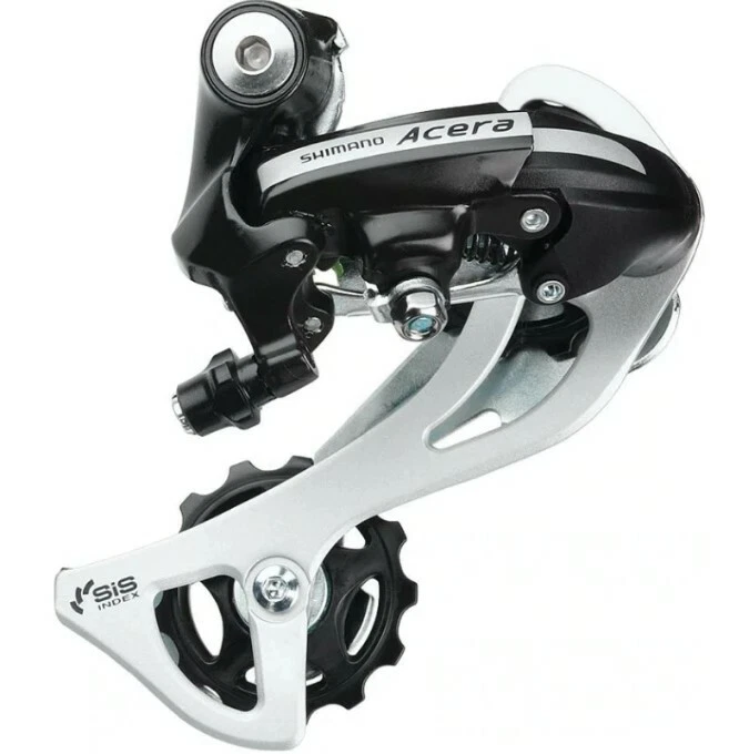 Shimano Acera RD-M360-SGS 7/8 Spd Rear Derailleur Super Long Cage, Black - Image 1 of 1