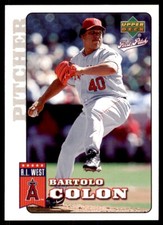 2006 Upper Deck First Pitch Bartolo Colon Los Angeles Angels #214