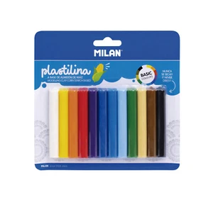 Blister Of 12 Colored Modeling Clay Bars (140 G) - Picture 1 of 2