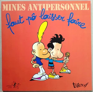 ZEP - MINES ANTIPERSONNEL - Signé - Picture 1 of 4
