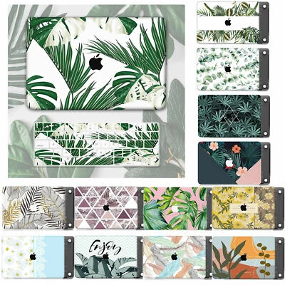 Tropical Plants Pattern Rubberized Hard Matte Case Cover For Macbook Air Pro 13" - Image 1 of 4