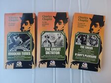 Charles (Charlie) Chaplin Collection -  Three Betamax Beta Tape - tested
