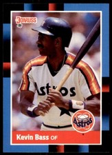 1988 Donruss Kevin Bass Baseball Cards #286