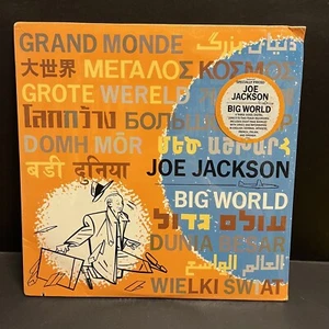 JOE JACKSON Big World NEW / SEALED VINYL LP RECORD w/ Hype Sticker 1986 A&M - Picture 1 of 5