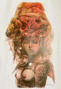 Roberto Fabelo 2013 Serigraphy - Picture 1 of 9