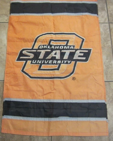 Oklahoma State University Flag  2-Sided Weather Resistant 44" x 28" Cover