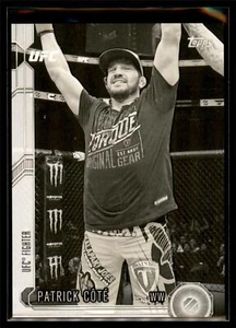 2015 Topps UFC MMA Chronicles BLACK and WHITE #16 Patrick Cote #4/188 - Picture 1 of 2