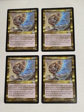 MTG Playset 4x Marsh Crocodile (Planeshift/Gold/U) - BGM