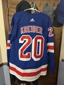 Chris Kreider #20 New York Rangers Adidas Jersey Size 50 - Picture 1 of 3