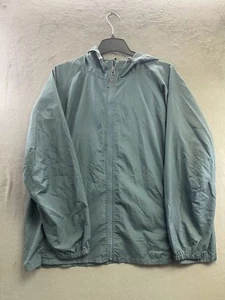 Eddie Bauer Damen Jacke 2XL Blau Sport Windbreaker Full Zip Ripstop Atmungsaktiv - Bild 1 von 8