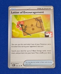 Letter Of Encouragement Prize Pack Series 4 Stamped Pokemon Card NM - Picture 1 of 2