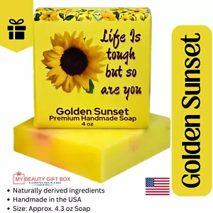 Life Is Tough But So Are You My Beauty Gift Box Scented Handmade Beauty Bar Soap - Picture 1 of 5