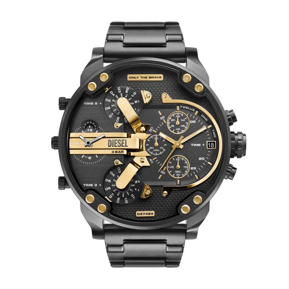 Reloj de Hombre DIESEL MR. DADDY 2.0 DZ7484 Acero Negro Oversize 57mm - Imagen 1 de 1