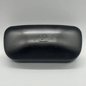 Coach Brille Sonnenbrille Hartschalenetui Klappschutzhalter schwarz - Bild 1 von 6