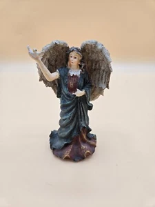 Angel Figurine Holding Dove - Picture 1 of 7