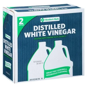 Daily Chef Distilled White Vinegar 2/1 gallon jugs (4 PACK) - Picture 1 of 1