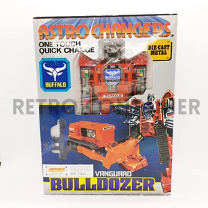Vintage Transformers KO - Vanguard Bulldozer Diaclone Astro Changers Buffalo NEW - Picture 1 of 1