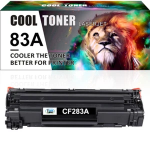 Black Toner fits for HP CF283A 83A Laserjet Pro M201dw MFP M125nw M127fw M225dw - Picture 1 of 11
