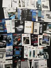 JVC VIDEO BROADCAST over 120 Original Booklets Flyer Collection - Rarity