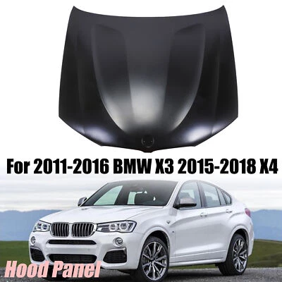 Hood Panel Assembly For 2011-2017 BMW X3 2015-2018 X4 Primed Panel 41617267337 — 第 1/4 张图片