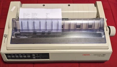 OKIDATA MICROLINE 321 9 PIN PRINTER - Image 1 of 4