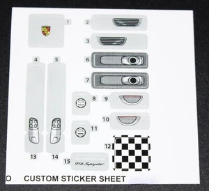 Custom Aufkleber für 75910 Replacement Sticker - Picture 1 of 1