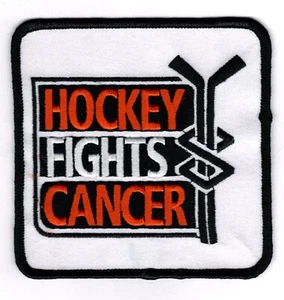 NHL Hockey Fights Cancer Logo 2001-2002 Season Worn By All Teams Jersey Patch - Bild 1 von 1
