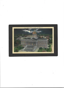 SOUTH CAROLINA PC "State Capitol at Night, Columbia" UNUSED No Writing - Picture 1 of 2