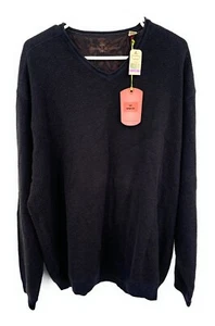 Tommy Bahama Men's Brown Long-Sleeve Knit Hawthorn Vneck Sweater Size XXL - Picture 1 of 6