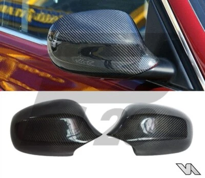 CARBON FIBER REPLACEMENT MIRROR COVERS BMW 3 SERIES E90 E91 LCI - Image 1 of 4