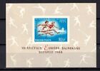 S45235 Hungary 1966 MNH European Athletic Games S/S Imperforated