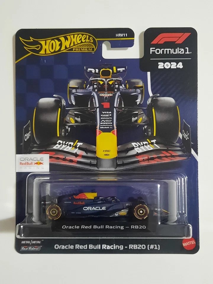 Hot Wheels Mattel Premium F1 Models Oracle Red Bull Racing - RB20 (#1) - Immagine 1 di 1