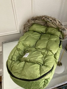 7AM ENFANT Le Sac Igloo LS500 Medium 6-18 Monate Paris New York mit abnehmbarem Fell - Bild 1 von 9