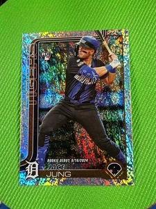 2025 Topps Update Jace Jung SP Rookie Sandglitter Card #US93 Detroit Tigers⚾ - Bild 1 von 8