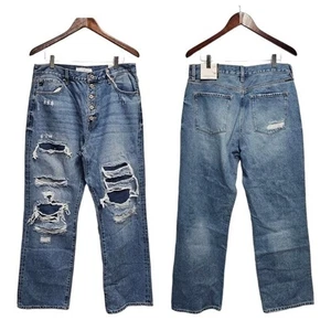 Kancan Ultra High Rise 90S Boyfriend Jeans Wide Leg 3/25 - Bild 1 von 6